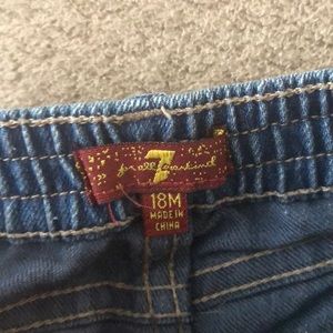 7 For All Mankind Bottoms - For all Mankind 7 - size 18 months- jeans 7 For All Mankind Bottoms - For all Mankind 7 - size 18 months- jeans